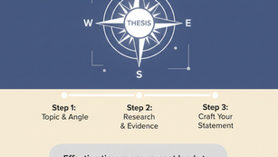How to Write a Thesis Statement: 3 Simple Steps