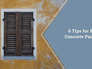 6 Tips for Better Concrete Painting