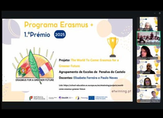 Cerimónia de Entrega de Prémio Nacional eTwinning 2025