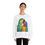 Thumbnail: Woman wearing a parrot sweatshirt