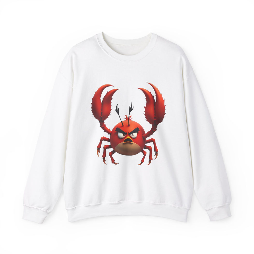  Crab Angry Birds Sweatshirt