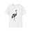 Thumbnail: Crowned Crane on white kids' T-shirt