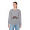 Thumbnail: Woman in gray sweatshirt featuring two Mandarin ducks