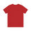 Thumbnail: Red short-sleeve t-shirt back view