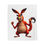 Thumbnail:  Plush Blanket - Angry Kangaroo Cartoon Design