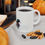 Thumbnail: Mallard duck coffee mug on table