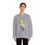 Thumbnail: Grey sweatshirt featuring a yellow-crested cockatoo