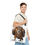 Thumbnail:  Owl Tote Bag with Intense and Fierce Design