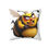 Thumbnail:  Square Pillow Angry Bee Cartoon Illustration
