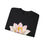 Thumbnail: Pink lotus flower on black sweatshirt