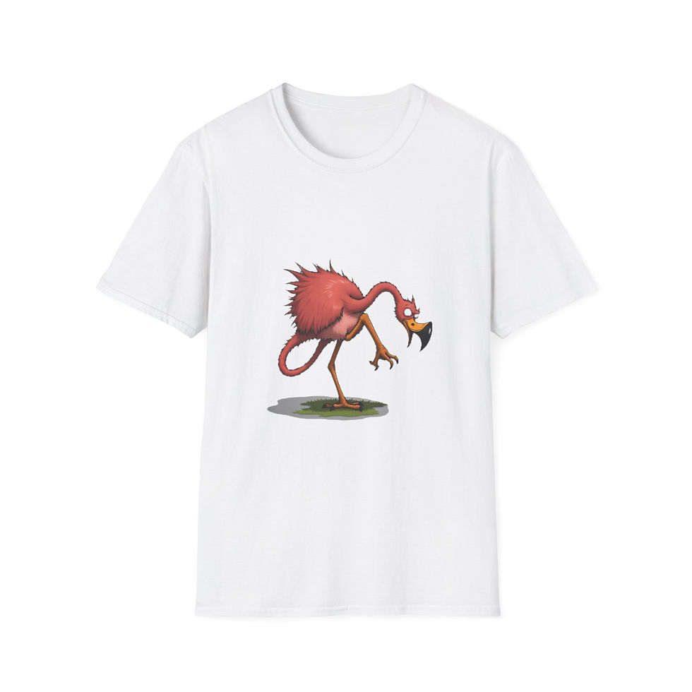  Angry Flamingo T-Shirt