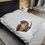 Thumbnail: Plush Blanket, Frogmouth Bird Velveteen