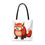Thumbnail: Angry Red Panda Tote Bag, Cartoon Style Angry