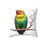 Thumbnail: Colorful parrot perched on branch pillow