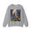 Thumbnail: Barn owl sweatshirt design, moonlit night scene