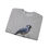 Thumbnail: Gray sweatshirt featuring a blue magpie bird