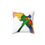Thumbnail: Colorful bird pillow cover design