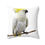Thumbnail: Sulphur-crested Cockatoo on white pillow