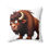 Thumbnail: Angry Bison Spun Polyester Square Pillow