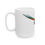Thumbnail: White mug with colorful bird design