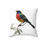 Thumbnail:  Square Pillow - Variegated Colorful Bunting Design
