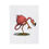 Thumbnail: Plush Blanket - Angry Flamingo Illustration Print