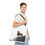 Thumbnail: Man holding tote bag featuring a majestic lion