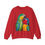 Thumbnail: Red sweatshirt featuring two parrots