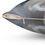 Thumbnail: Grey and white abstract pillow with zipper