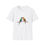 Thumbnail: Colorful parrots kissing on white t-shirt
