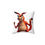 Thumbnail: Square Pillow - Angry Kangaroo Angry Birds Style