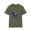Thumbnail: Red-billed Blue Magpie on olive green t-shirt