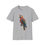 Thumbnail: Grey t-shirt with Blue-and-gold Macaw design
