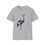 Thumbnail: Crowned Crane T-Shirt: Gray tee featuring a majestic crowned crane