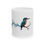 Thumbnail: Kingfisher on branch ceramic mug