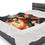 Thumbnail: Plush blanket featuring fiery anime scene