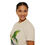 Thumbnail: Woman smiling, wearing parrot graphic tee