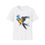 Thumbnail: Blue-and-gold macaw on a white t-shirt