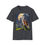 Thumbnail: Barn owl t-shirt design, moonlit night scene