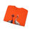 Thumbnail: Orange shirt featuring two cranes