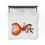 Thumbnail: Orange bird duvet cover with artistic design