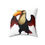 Thumbnail:  Angry Toucan Bird Spun Polyester Square Pillow,