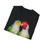 Thumbnail: Black T-shirt featuring two parrots