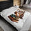 Thumbnail: Owl reading books on cozy bedding