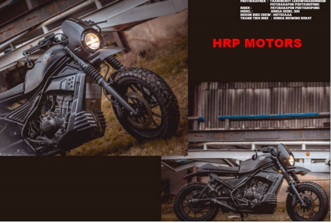 Thumbnail: Honda Rebel 300/500 headlight cowl H2