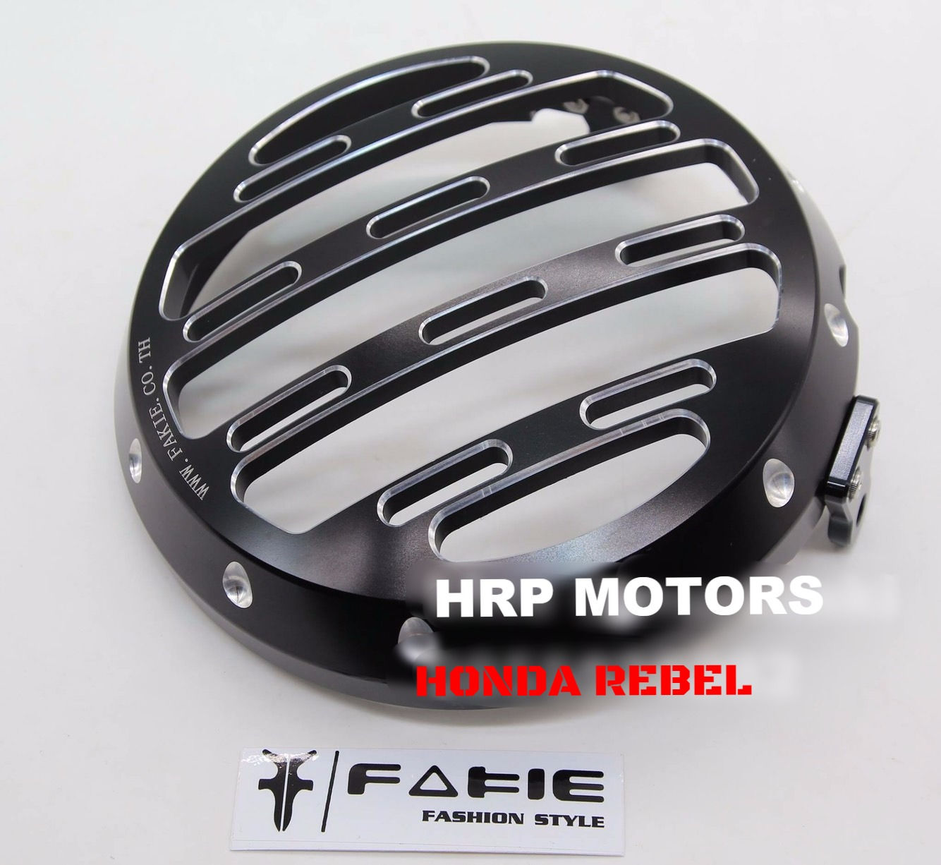 Honda Rebel CNC head light cover