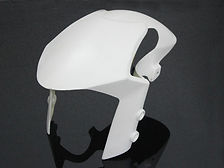 Honda Grom OG (2013-2015) Unpainted GRP Front Fender, Monster Style