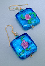 Turkish Rose Earrings