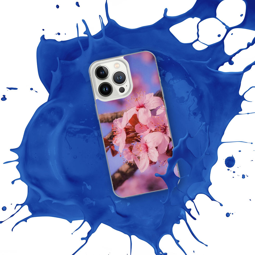 Thumbnail: Cherry blossom/Clear Case for iPhone®