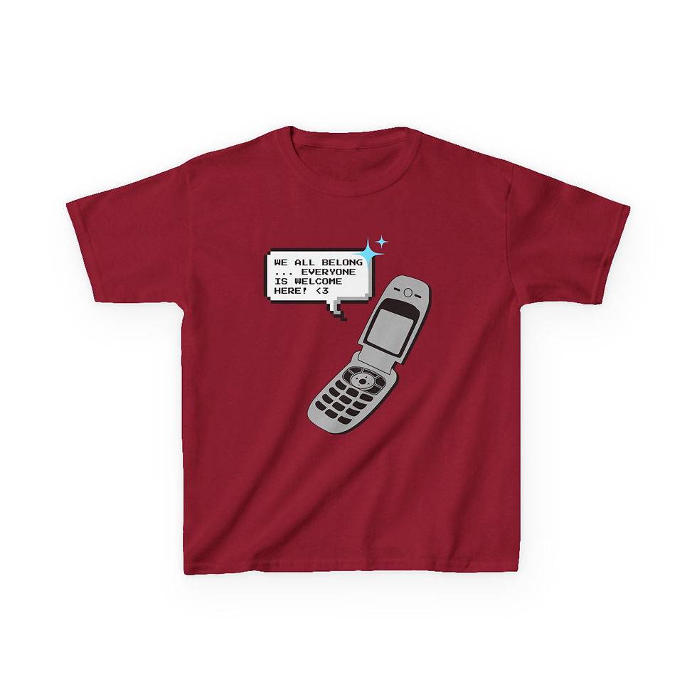 Thumbnail: Kids 'We All Belong' Cell Tee-Shirt